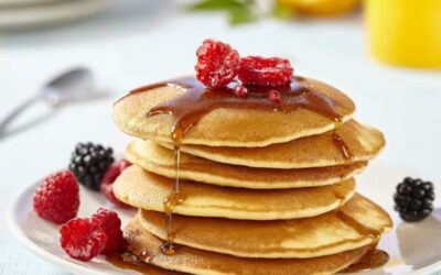Recette de pancakes gourmands à l‘épeautre et au son d’avoine